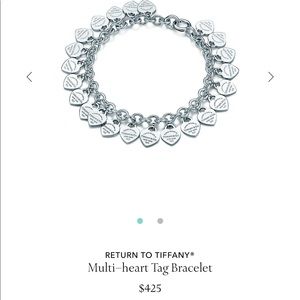 Tiffany & Co: Multi-heart Tag Bracelet